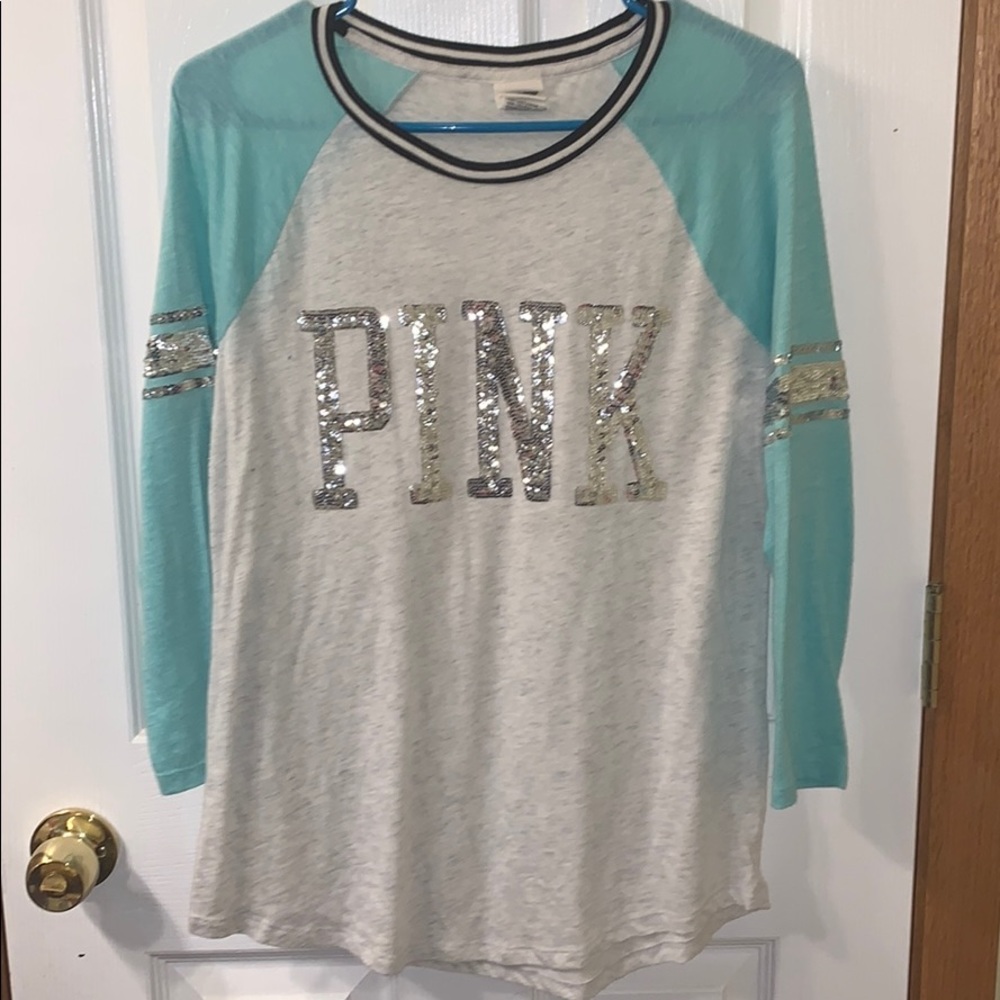 Victoria’s Secret pink shirt